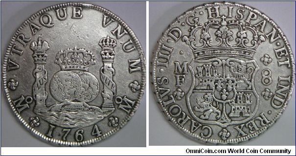 Modern fake 8 reales