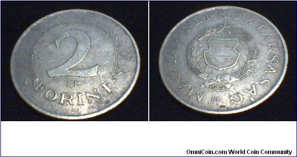 MAGYAR.NEPKOZTARSAS... 

2 FORINT 1963.

FOR SALE : NEDAL_A@YAHOO.COM