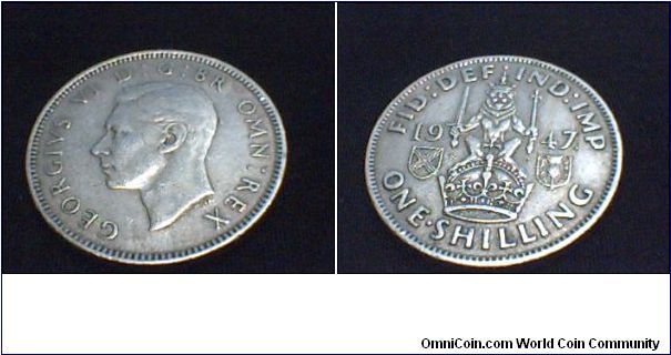 Great Britain  1 Shilling Scottish crest (1947-1951)


for sale: nedal_a@yahoo.com