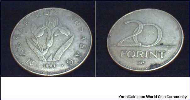 hungary 20 forint.