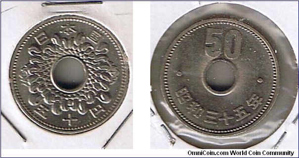 BANK OF JAPAN-50YEN