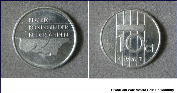 Netherlands, 10 cnets. 1996.