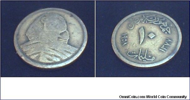 Egypt,10
milliemes.