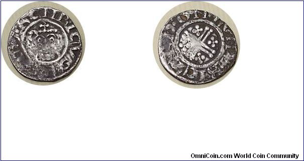 Richard I Penny
Class 4a 

Moneyer Ricard of London