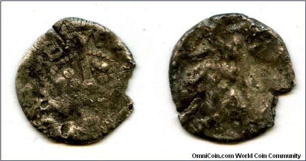 Edward III Penny/Halfpenny depending on diameter, 
York mint, circa 1355