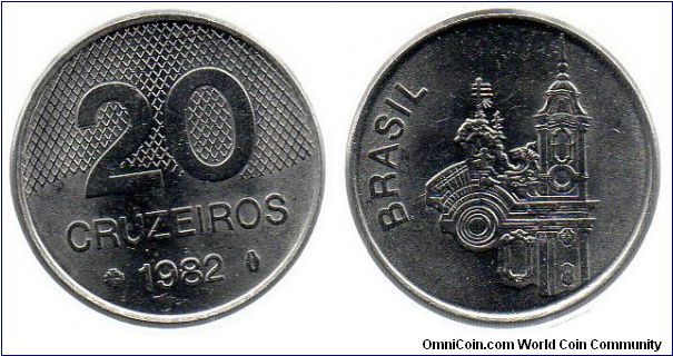 1982 20 Cruzeiros