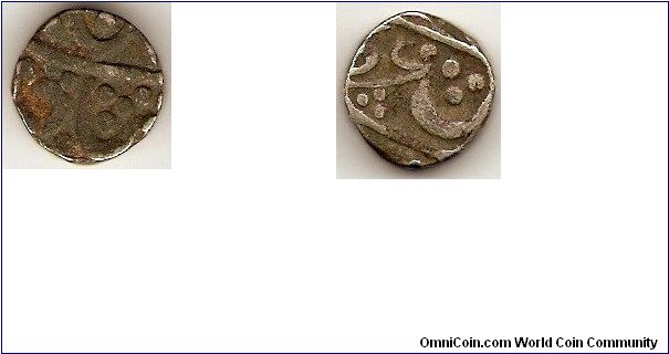 Kolhapur
1 rupee
silver
ND (struck until ca 1850 AD)