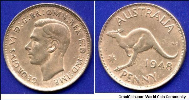 1 penny.
George VI (1936-1952) Rex & Ind:Imp.


Br.