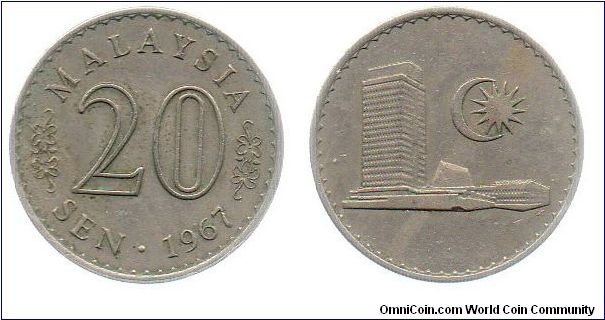 1967 20 sen