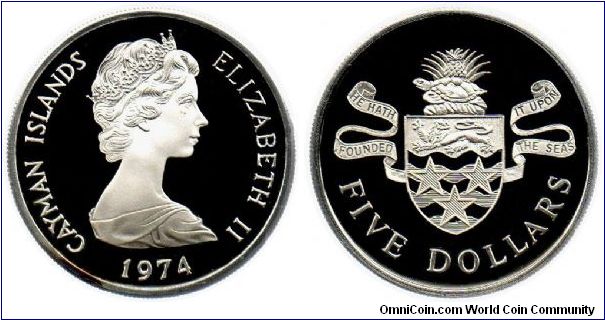 1974 5 Dollars
