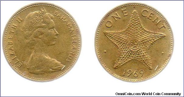 1969 1 cent