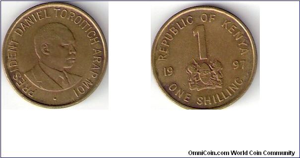 Kenya 

1997 

1 Shilling