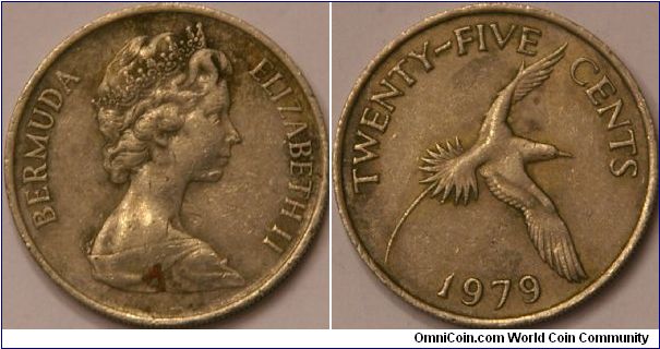 25 cents, Cu-Ni, 24 mm