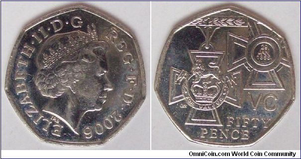 50 pence Victoria Cross