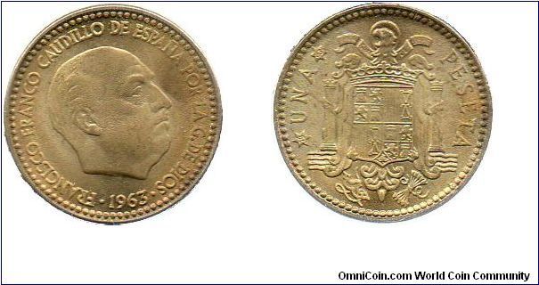 1963(63) peseta