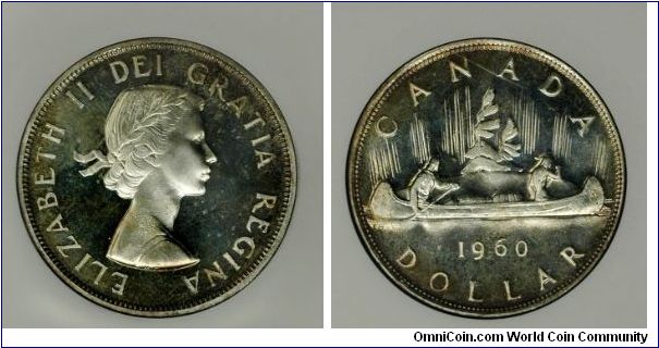 Canada Dollar 1960 NGC 65 PL