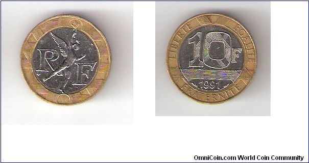 France

Bimetallic
10 Franc
