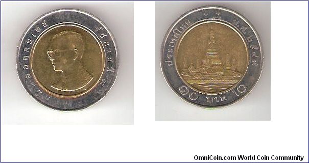 Thailand

Bimetallic
10 Bahts