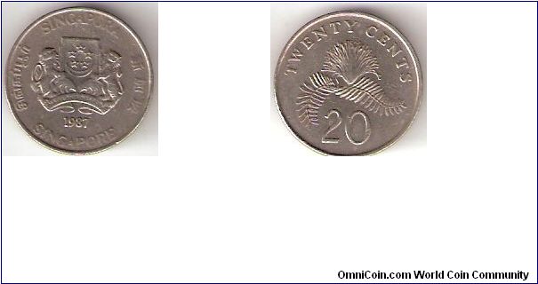 Singapore
1987
20 Cents