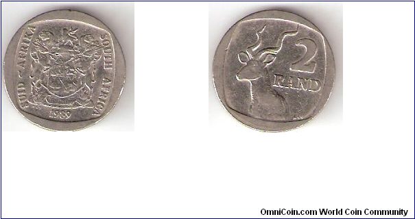 South Africa
1989
2 Rand