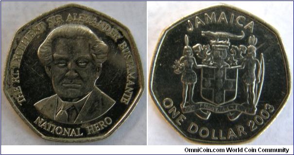 Jamaica 2003,
One Dollar