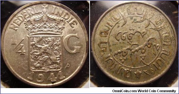 Netherlands East Indies 1/4G