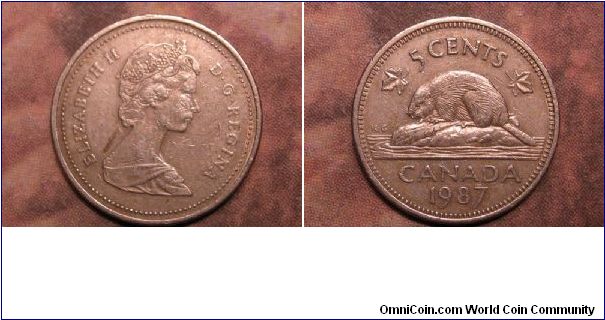 1987 $0.05 Canada