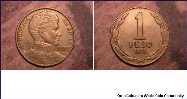1978 1 Peso Chile