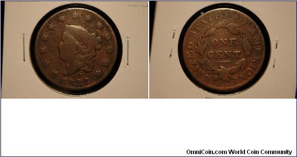 1822 Large Cent, Good.
$25