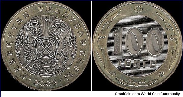 100 Tenge 2006