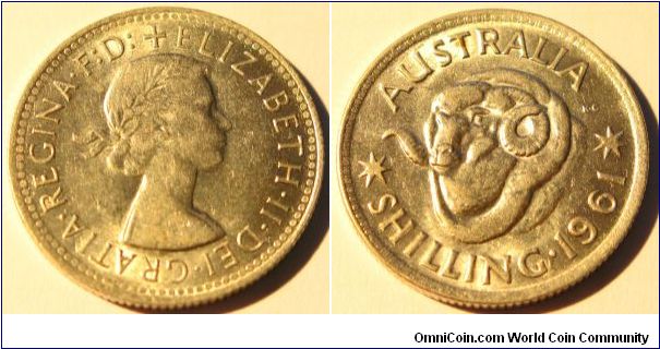 1 Shilling, Silver