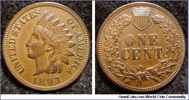 1893 Indian Cent