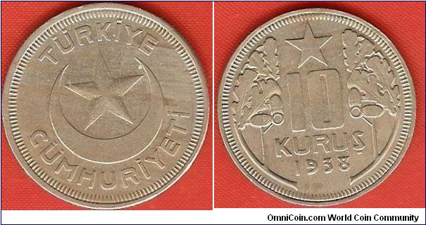 10 kurus
copper-nickel