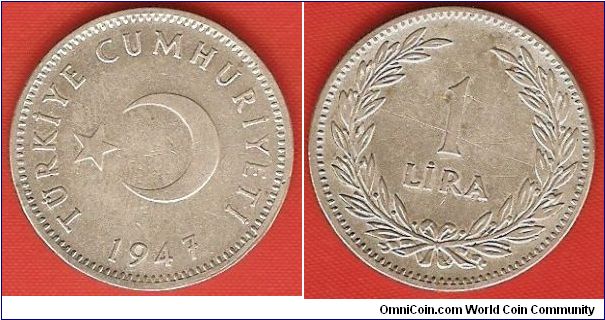 1 lira
0.600 silver