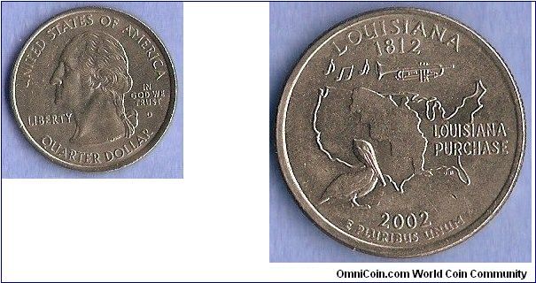 Denominacion: 1/4 Dollar.