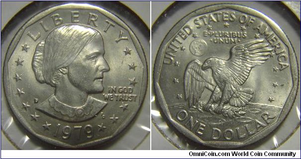 1979D Susan B Anthony One Dollar