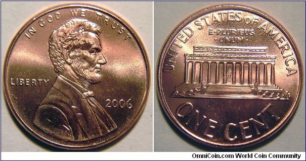 2006 Lincoln Cent, Class 9 Doubled Die Obverse, Knotching of Liberty and the Date, Thickness of the Hair, Beard and Ear, N/E Shift