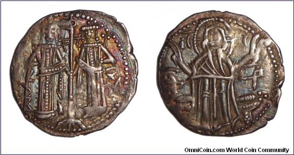 BULGARIAN EMPIRE~1331-1355 AD. Under Tsar: Ivan Alexander and Michael Asen.