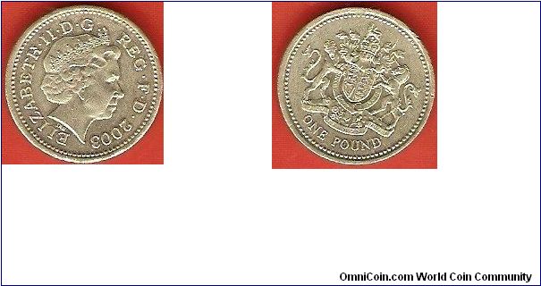 1 pound
Royal arms
effigy of Elisabeth II by Ian Rank-Broadley
nickel-brass