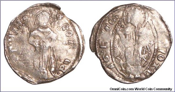 SERBIAN EMPIRE~AR Dinar 1371-1389 AD. Under Knez/Prince: Lazar Hrebeljanovic of Northern Serbia.