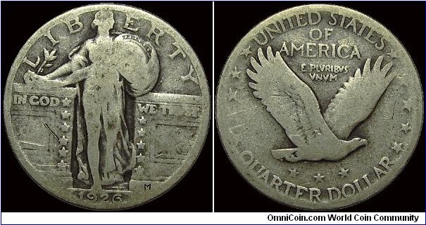 1926 Standing Liberty Quarter