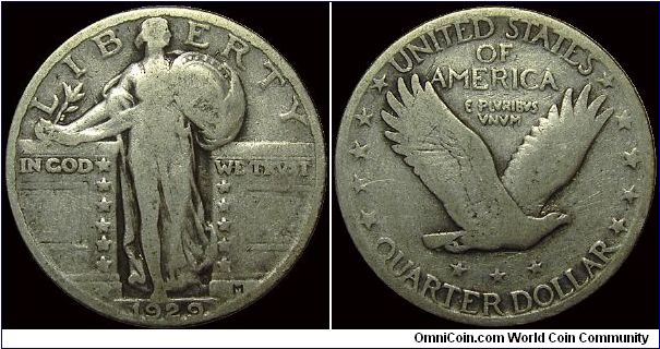 1929 Standing Liberty Quarter