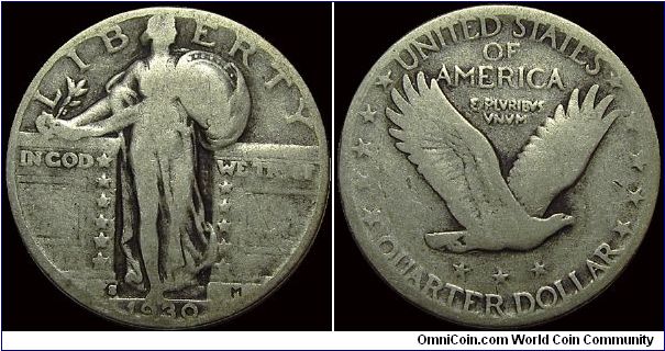 1930S Standing Liberty Quarter