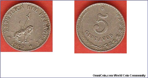 5 centavos
copper-nickel