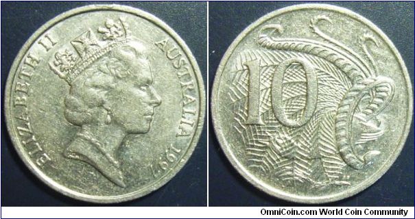 Australia 1997 10 cents. Special thanks to Nancyc!