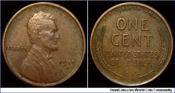1919S Lincoln Cent