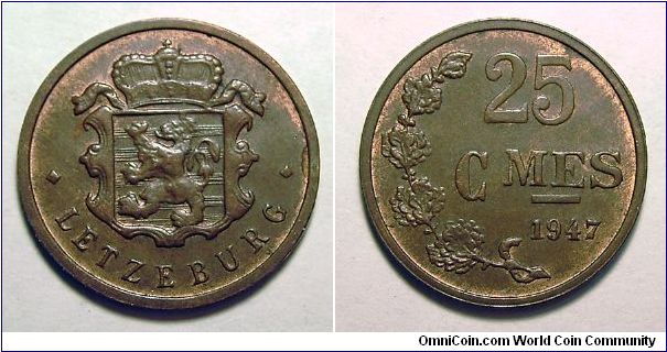 1947 25 Centimes