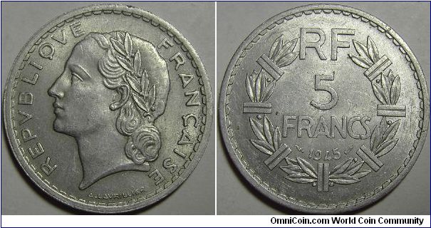 1945 RF 5 FRANCS