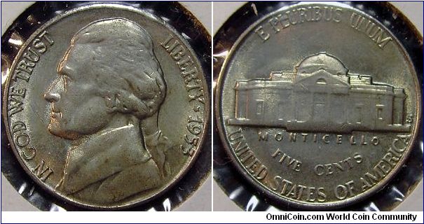 1953S Jefferson Nickel