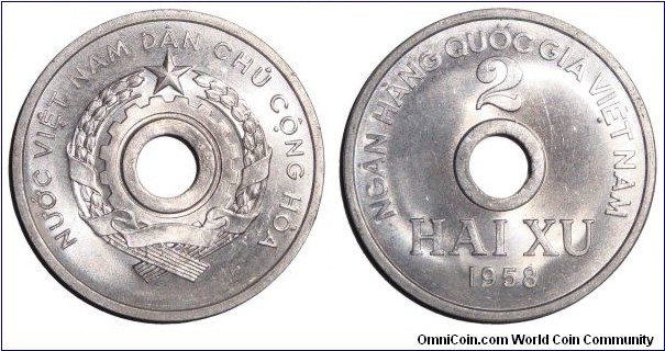 NORTH VIETNAM~2 Xu 1958.